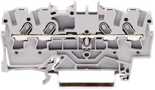 WAGO 2000-1407 Schutzleiterklemme 3.50mm Zugfeder Belegung: PE Grün, Gelb