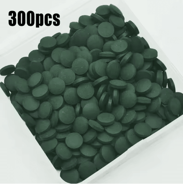 Inspire Essentials AquaVital Spirulina Fish Food Tablets For Aquarium Pets c