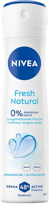 Nivea - DEO Fresh Natural Spray Female, 150  ml
