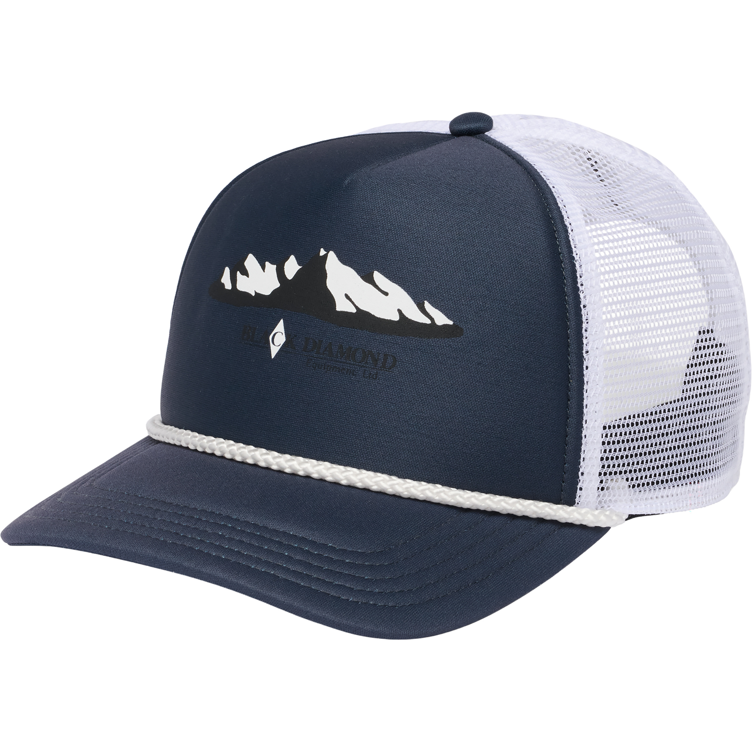 Black Diamond Flat Bill Trucker Cap Basecaps blau Lifestyle