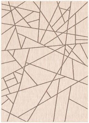 ECARPETGALLERY Sisal Abstract Tropical Rug