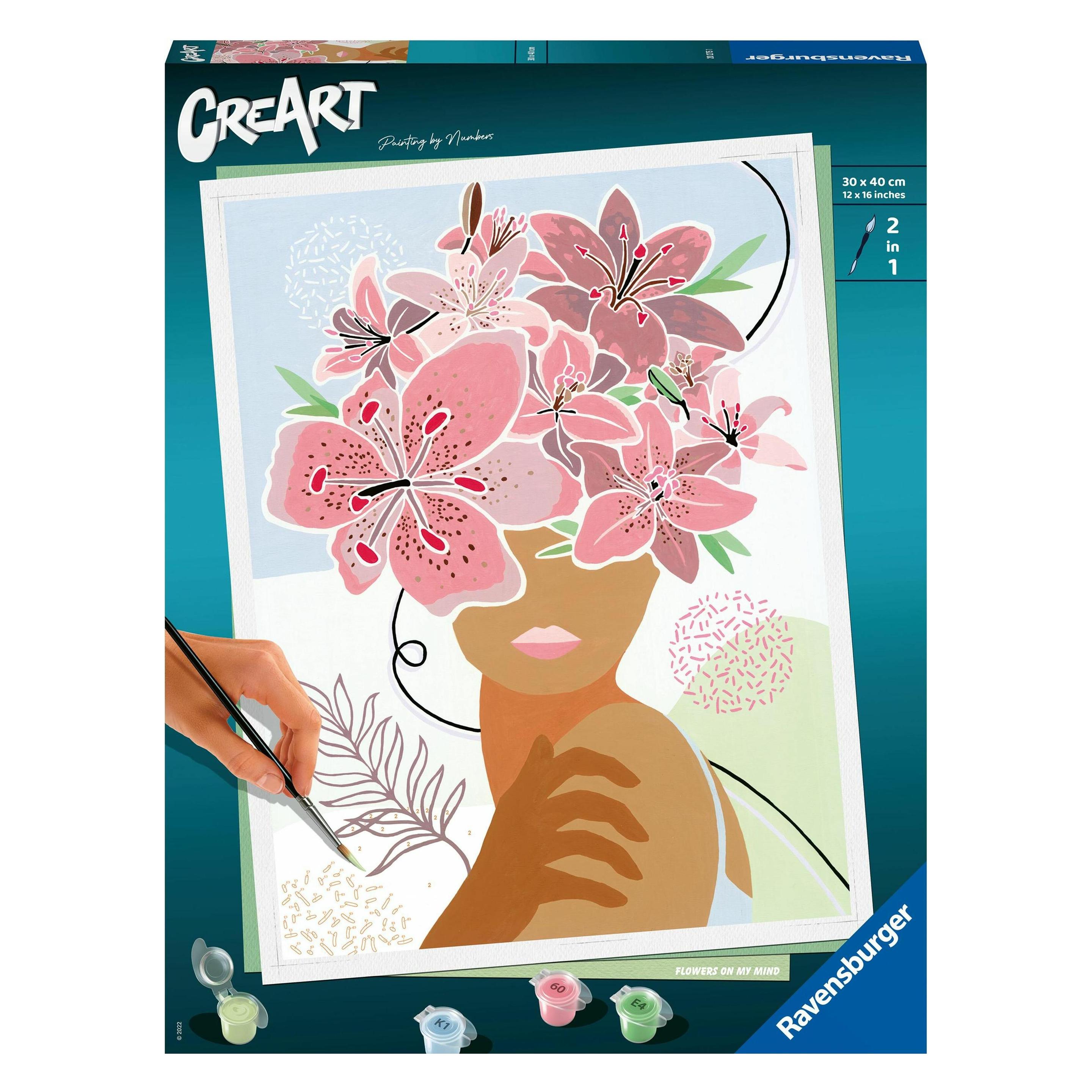 Ravensburger CreArt Flowers on my Mind (20275)