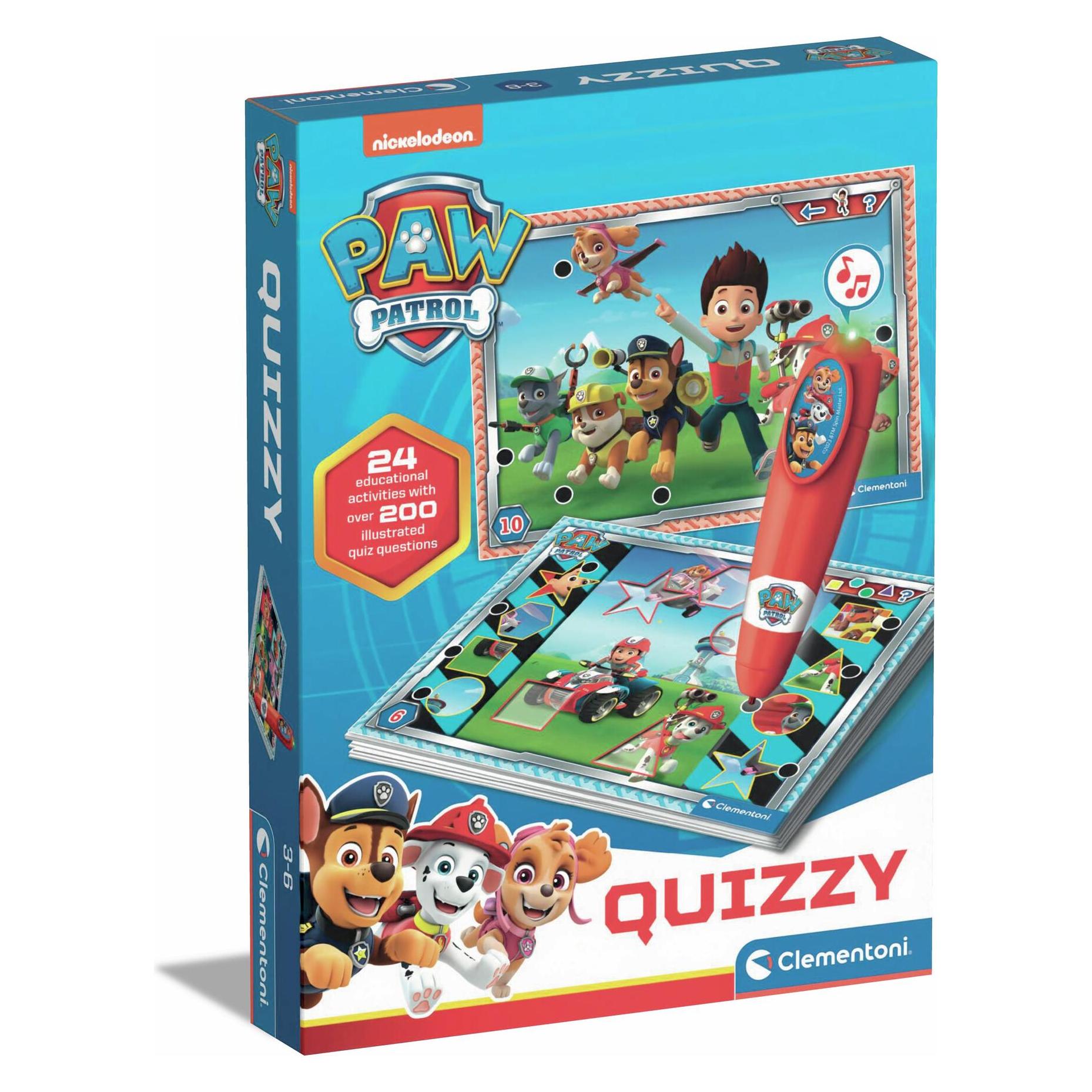 Clementoni Sapietino Penna Basic Paw Patrol IT (Italienisch, 3 - 6 Spieler) (320.16334)