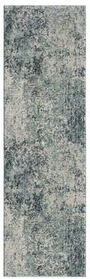 Porch & Den Hoffert Blue Tones Abstract Area Rug