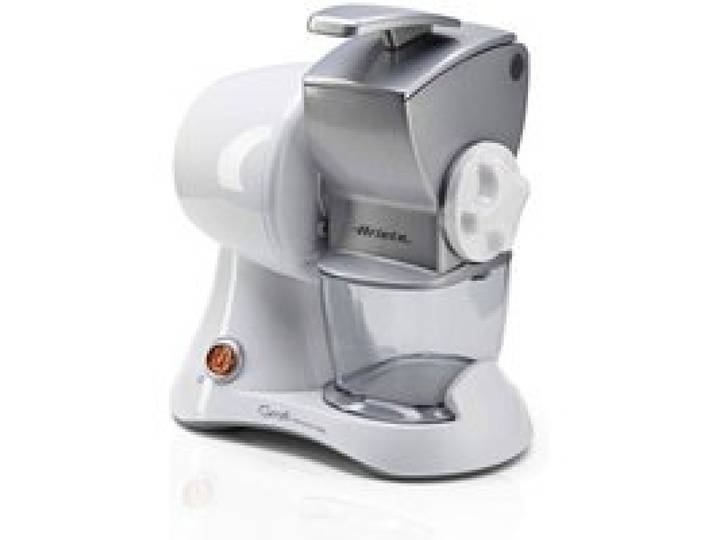 Ariete Gratì Professional Râpe électrique avec rouleau 130W Blanc et Argent Récipient amovible