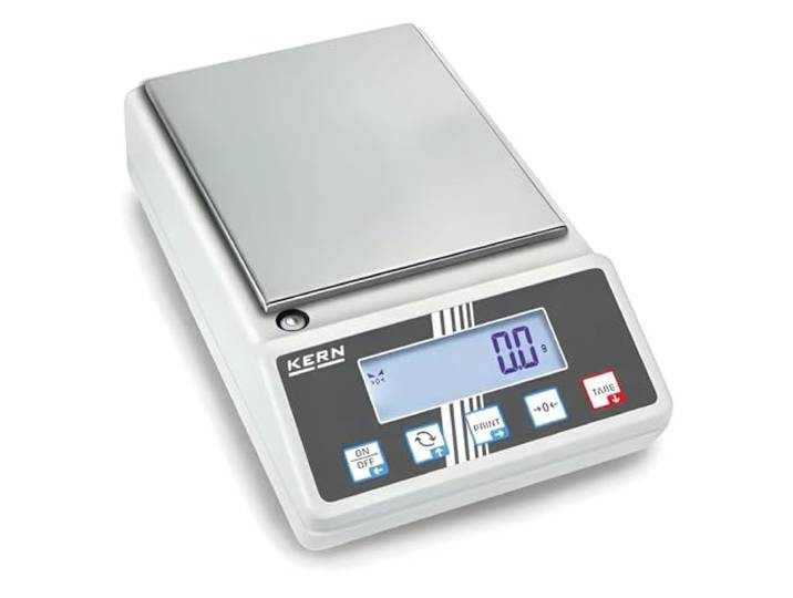 Präzisionswaage [Kern 572-43] Allrounder z. B. als Laborwaage, Zählwaage, Kontrollwaage, Wägebereich [Max]: 10 kg, Ablesbarkeit [d]: 0,1 g, Reproduzierbarkeit: 0,1 g, Linearität: 0,3 g, Wägeplatte: BxT 160x200 mm (Edelstahl)