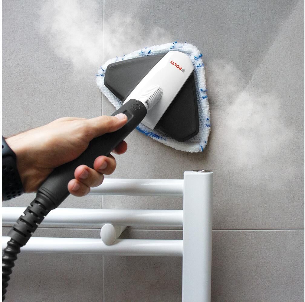 Polti Dampfreiniger "mit Tüchern 2 Stück", weiss (schwarz), Mehrzwecksauger, Dampfreiniger schwarz Einheitsgröße