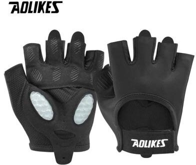 Uplift Picks AOLIKES Breathable Weightlifting Gloves For CrossFit Dumbbell Workouts And Strength Training black (b) s