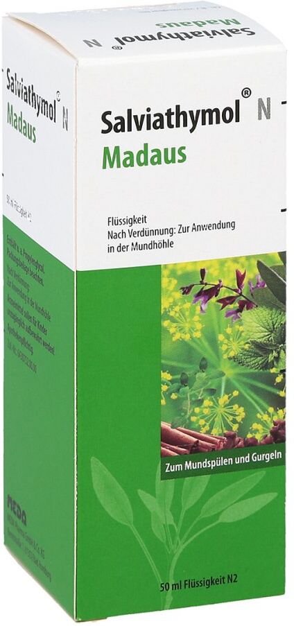 Salviathymol N MADAUS: Mundspülung bei Entzündungen