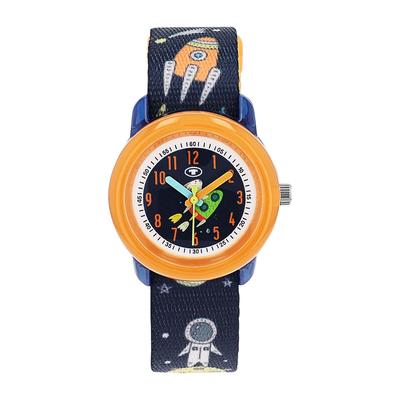 Quarzuhr TOM TAILOR, orange (mehrfarbig), Armbanduhren, Kinder, Quarzuhr, Armbanduhr, Kinderuhr, Junge, analog
