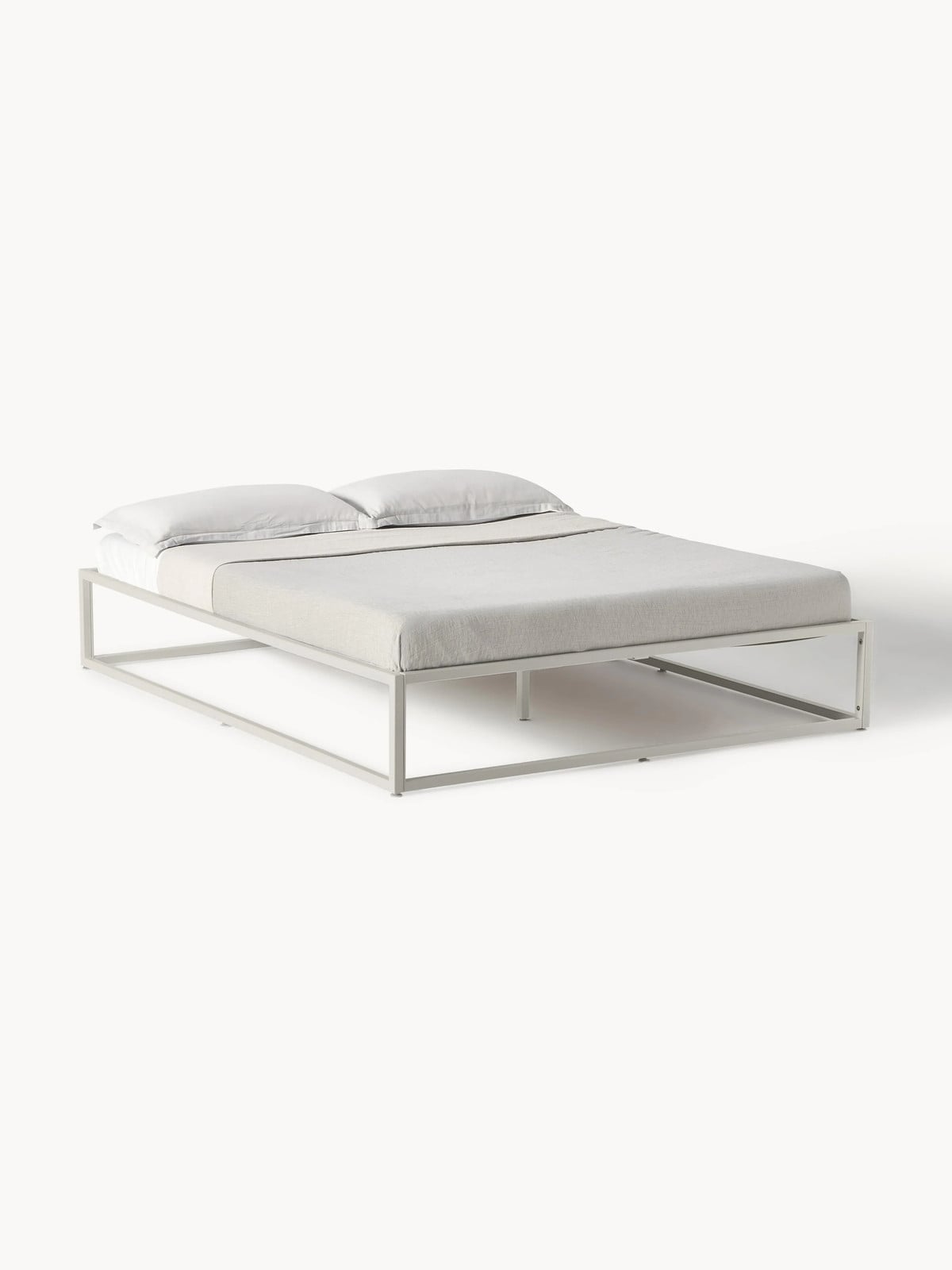 Westwing Collection Metalen bed Neptun 180x200 cm