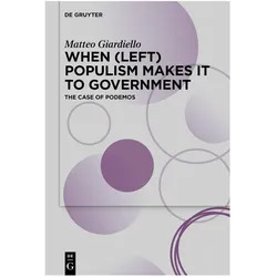 Giardiello:When (Left) Populism Makes i, Fachbücher von Matteo Giardiello