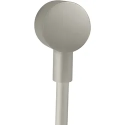 hansgrohe AXOR Starck FixFit Schlauchanschluss round, 27451800, Farbe: Stainless Steel Optic