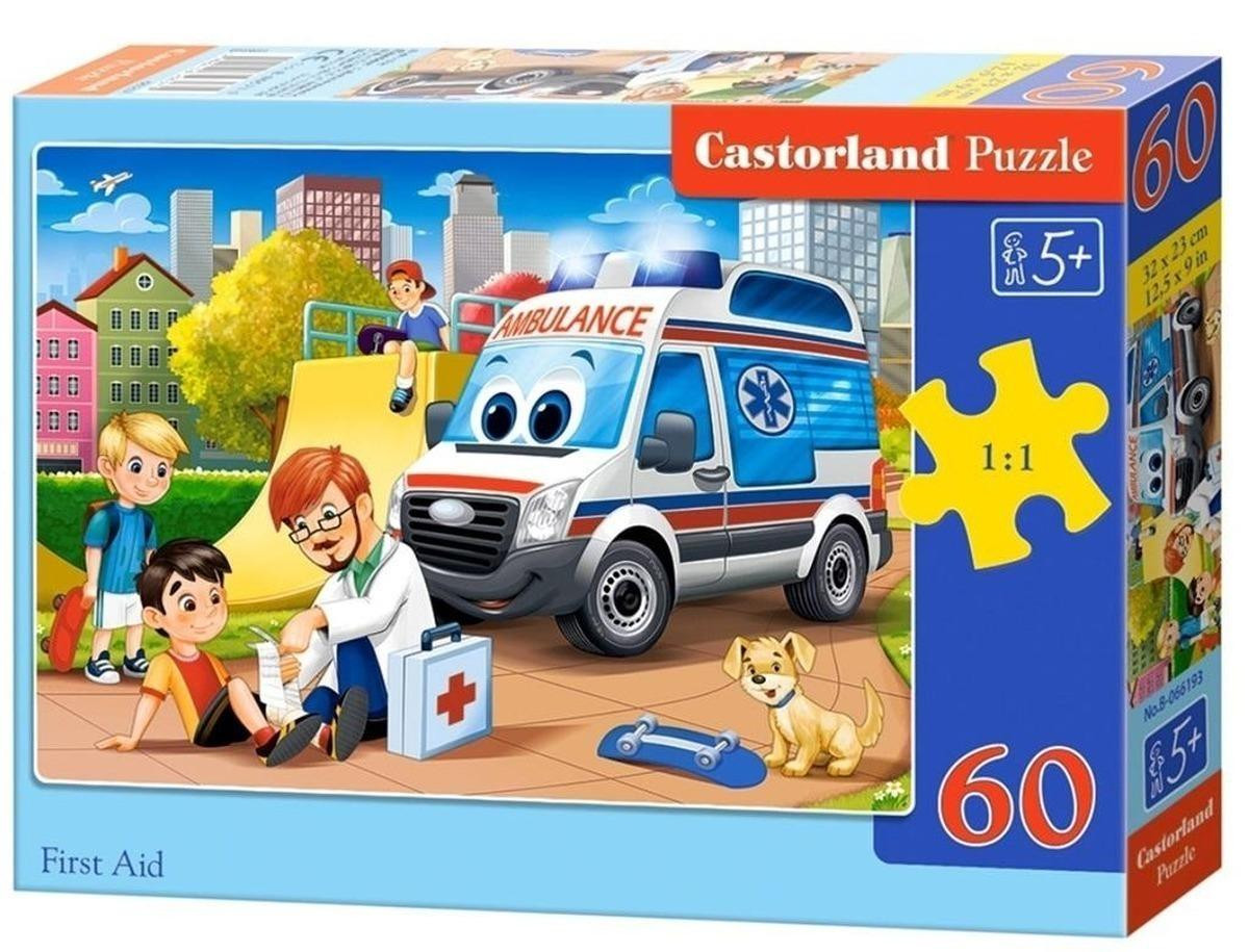 Castorland Puzzel Brandweerman 60 stukjes