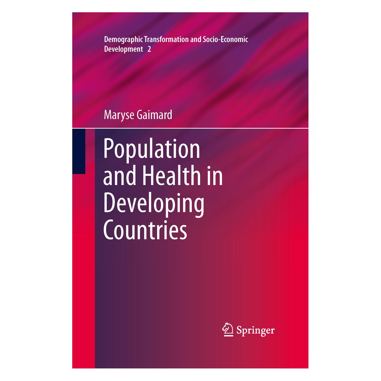 Springer Population and Health in Developing Countries (Englisch, Softcover, Maryse Gaimard) (55602827)