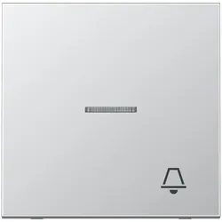 Jung Wippe Symbol KLINGEL alu AL 2990 KO5 K