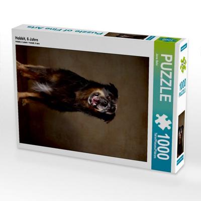 CALVENDO Puzzle Hobbit, 6 Jahre | 1000 Teile Lege-Größe 64 × 48 cm Foto-Puzzle für glückliche Stunden