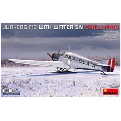 Mini art 1:48 Junkers F13 m.Winter Ski.Early Pro.