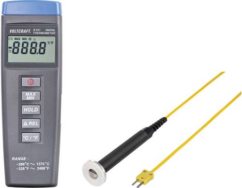 VOLTCRAFT K101 + TP 302 Temperatur-Messgerät Fühler-Typ K
