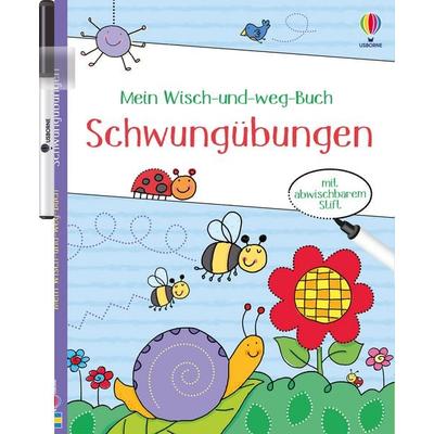 Mein Wisch-und-weg-Buch: Schwungübungen, Taschenbuch von Sam Smith, Usborne, 978-1-03-570605-1