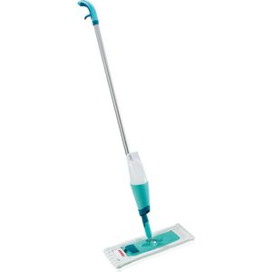 Leifheit Bodenwischer Komfort Sprühwischer Easy, Spray XL 56690, Flachwischer 42cm mit Wischbezug