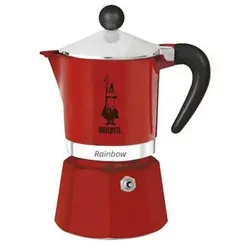 Bialetti Rainbow Espressokocher rot
