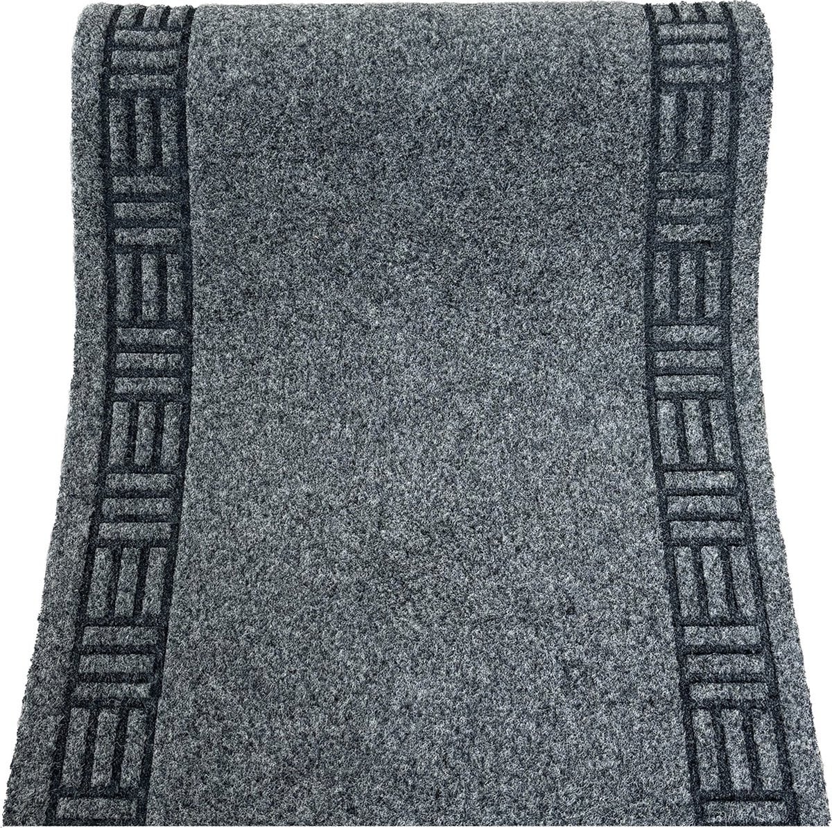JYG Tapijtloper Monaco Grijs - Antislip - 66 x 200 cm