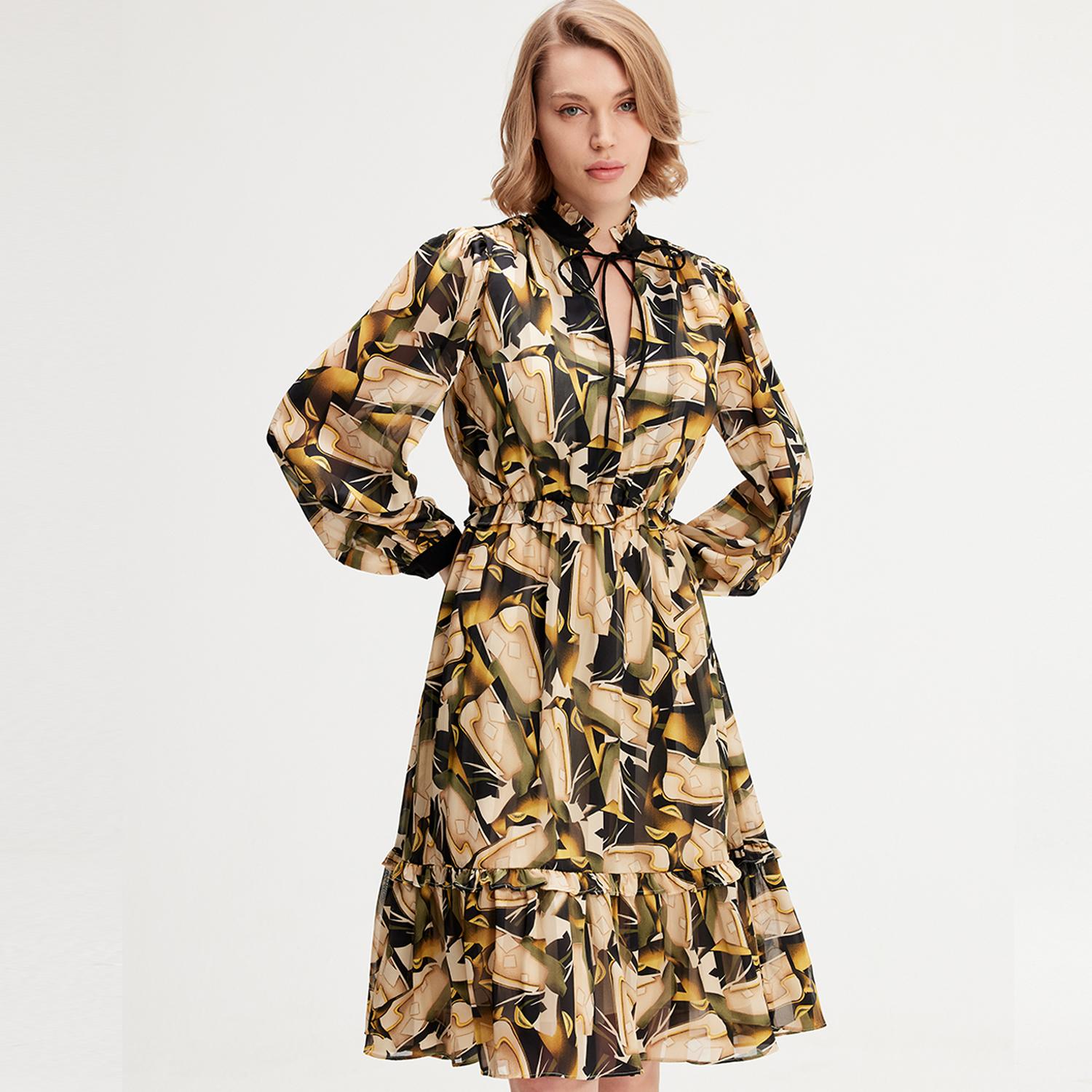 Tuniekjurk met grafische print