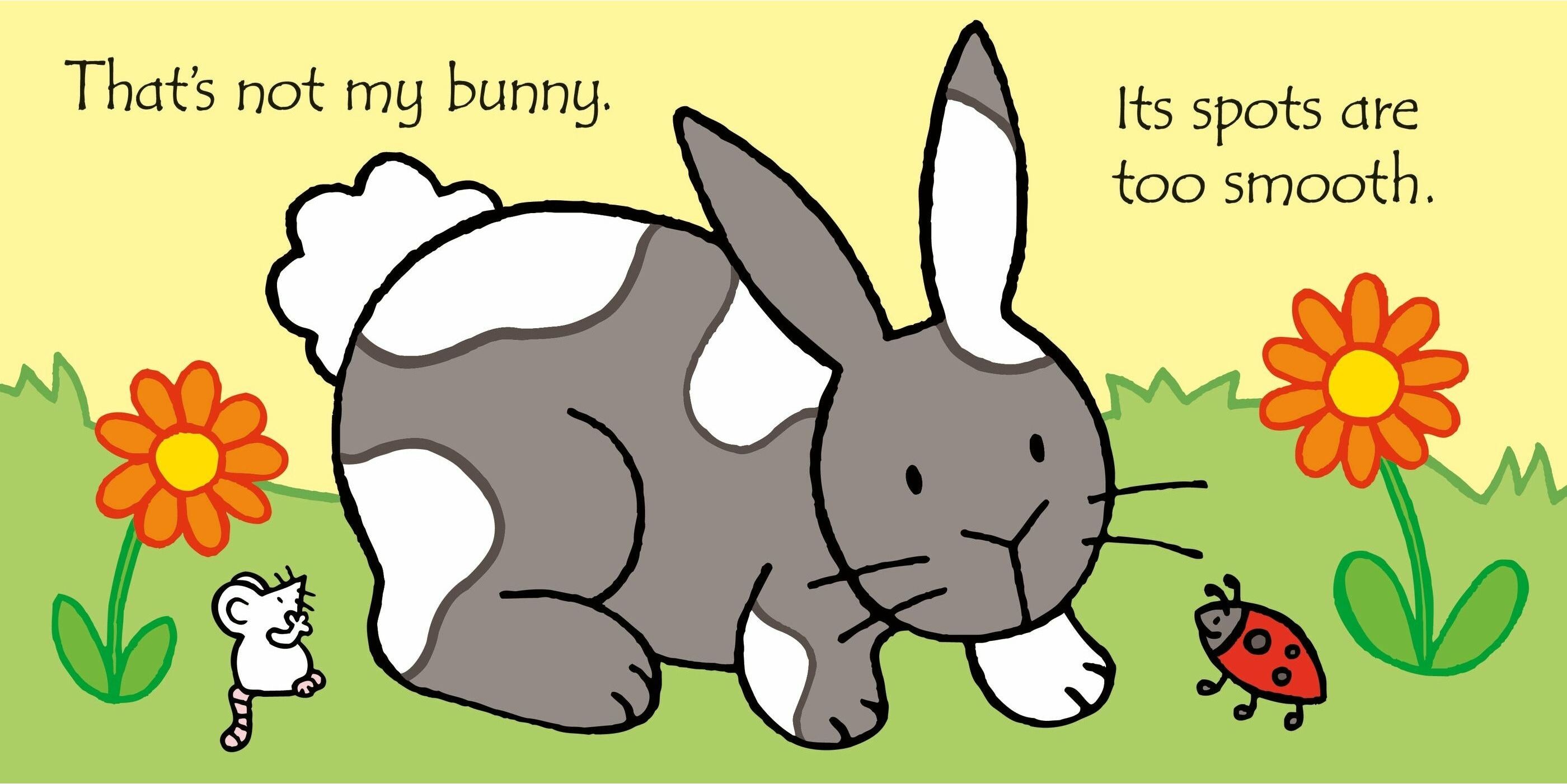 Usborne That’s Not My Bunny Touchy-Feely Board Book   Baby Sensory Book for Toddlers by Fiona Watt