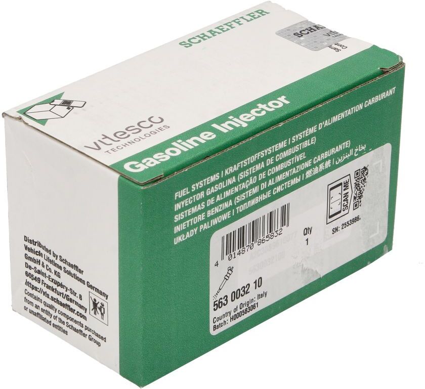 Ruiskutussuutin Vitesco 563 0032 10
