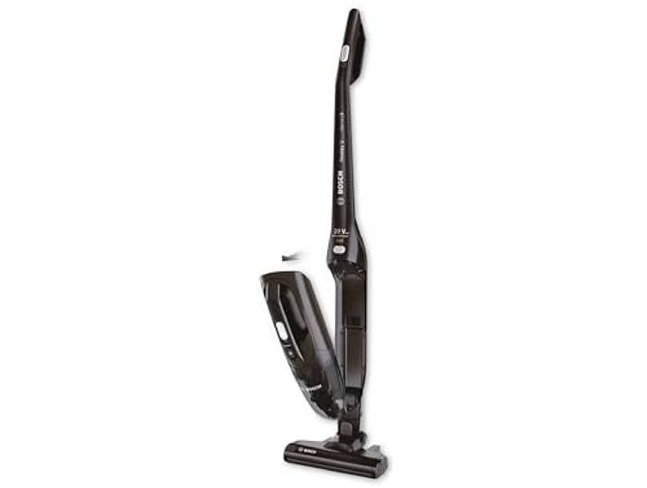Bosch Readyy Serie 2 - Aspirateur rechargeable 2 en 1 sans fil : aspirateur balai et aspirateur de table\, puissance 20V\, accessoires intégrés\, performant sur différents types de sol\, noir