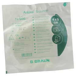 B. Braun Askina Brauncel Zellstofftupfer auf Rolle 500 Tuper 4 x 5 cm 500 St