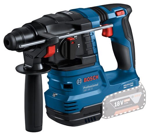 BOSCH Professional GBH 18V-22 Akku Bohrhammer Set 0611924004