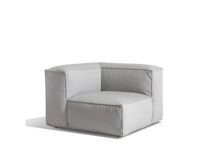 Skargaarden Asker Sofamodul Sunbrella sling light grey, eckteil