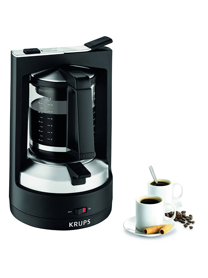 Krups Kaffee-Druckbrühmaschine "T8" in Schwarz - onesize