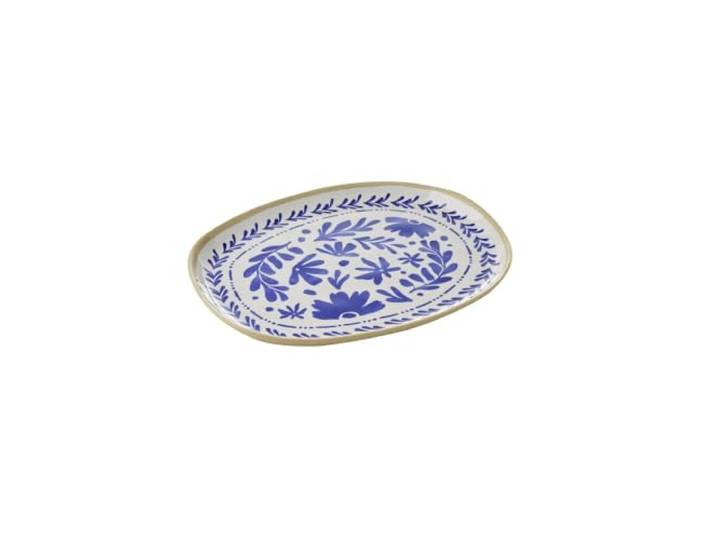 APS 85441 Plateau GN 1/1 FLORYN - Mélamine\, 53 x 32\,5 cm\, décor bleu/blanc\, beige\, système GN