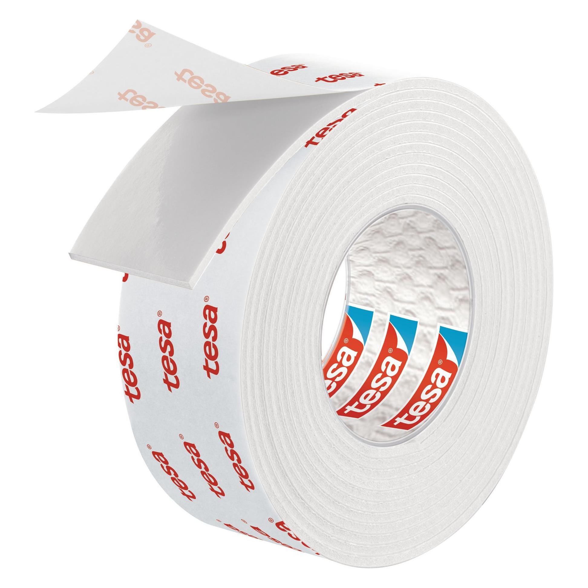 tesa Montageband für Tapete & Putz, doppelseitiges Montageklebeband (19 mm) (77742-00000-00)