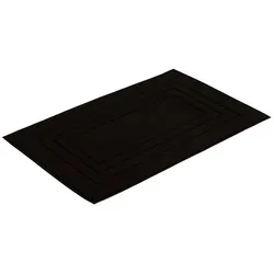 Vossen Badteppich Calypso Feeling 67 x 120 cm Baumwolle Schwarz