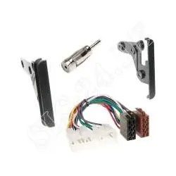Autoradio 2-DIN Einbaurahmen Radioblende+Adapterkabel Einbauset für Toyota RA...