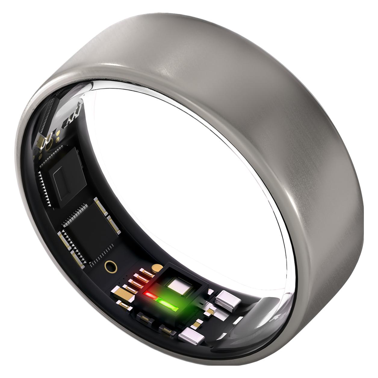 Ultrahuman Ring AIR Raw Titanium - Size 9 (9, Raw Titanium) (UHRA-RT-09-EUL7)