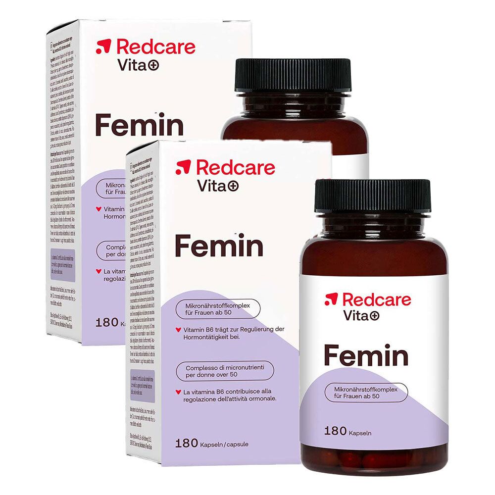 Femin Vita+ Redcare Doppelpack 2x180 St Kapseln