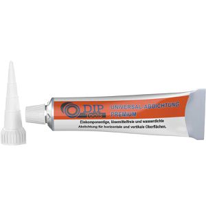 DIP-Tools Dichtmasse Premium Abdichtung, 80ml, universal, grau, für innen & außen, wasserdicht