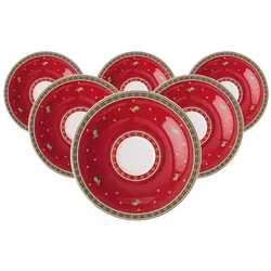 Villeroy & Boch Toy's Delight Kaffeeuntertassen, Untertasse, Mehrfarbig