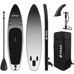 YEAZ SUP Board und Kit BLACK SANDS BEACH - EXOTRACE - SET