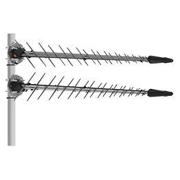 Poynting Antennen . LTE/GSM . Yagi/Mast . A-LPDA-0500-V1-01 . silber . N-Type . WiFi 6 . LoRa Heli (5G, Lora) (A-LPDA-0500-V1-01)