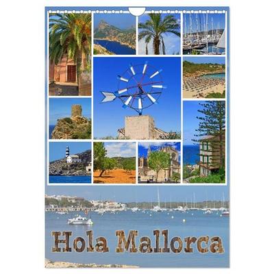 Hola Mallorca (Wandkalender 2026 DIN A4 hoch), CALVENDO Monatskalender