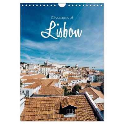 Cityscapes of Lisbon (Wall Calendar 2027 DIN A4 portrait), CALVENDO 12 Month Wall Calendar