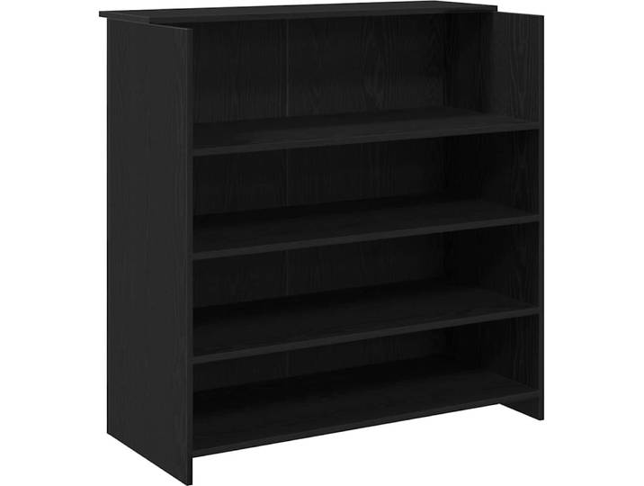 vidaXL Empfangstresen Schwarze Eiche 100 x 50 x 103,5 cm Holzwerkstoff