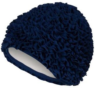 Badmössa Frill swim cap mörkblå - Fashy
