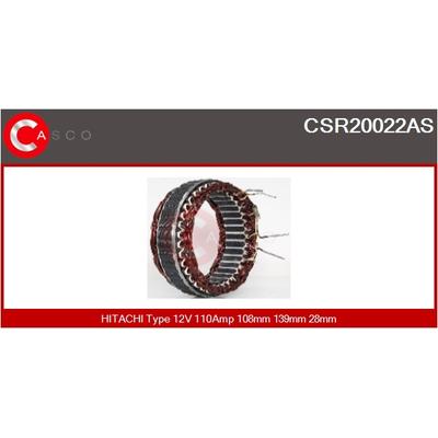 CASCO Stator, Generator csr20022as 139mm